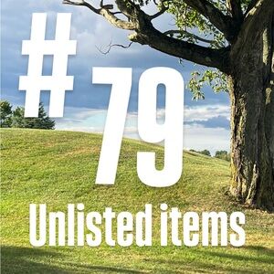 UNLISTED ITEMS